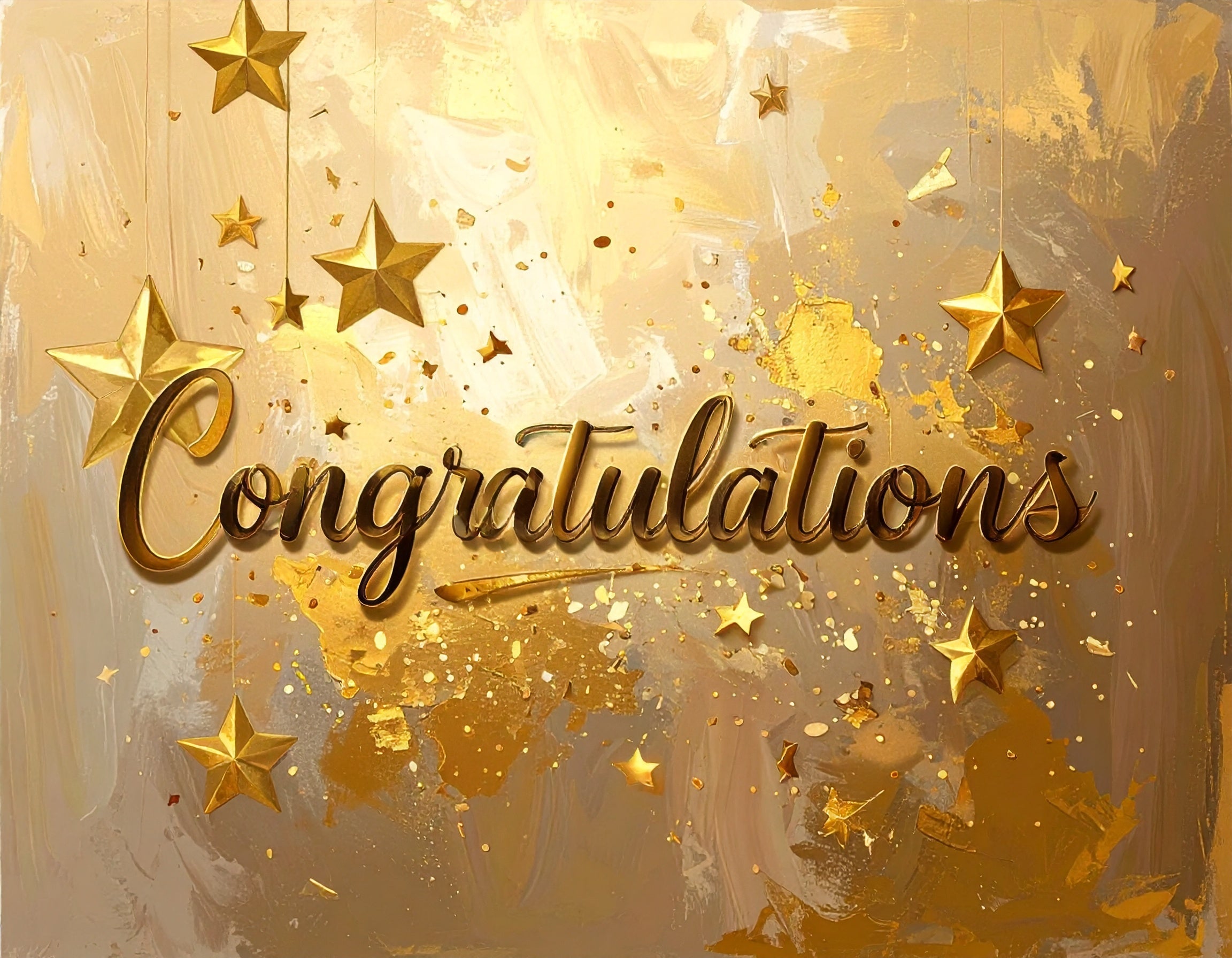 Congratulations Gold