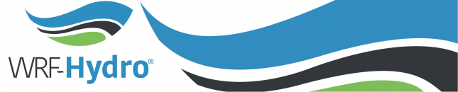 WRF-Hydro logo web banner