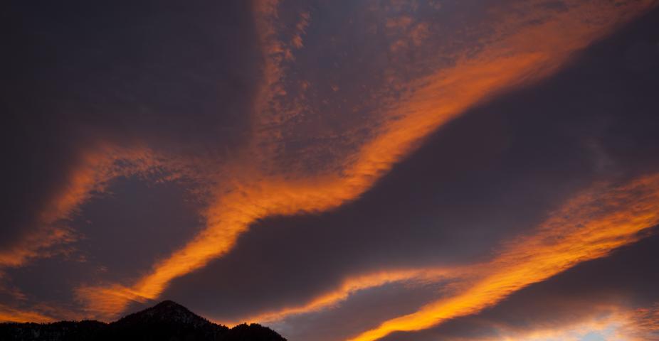 Carlye Calvin, Colorado, mountain wave, sunset, nature, Boulder, clouds, DI02547