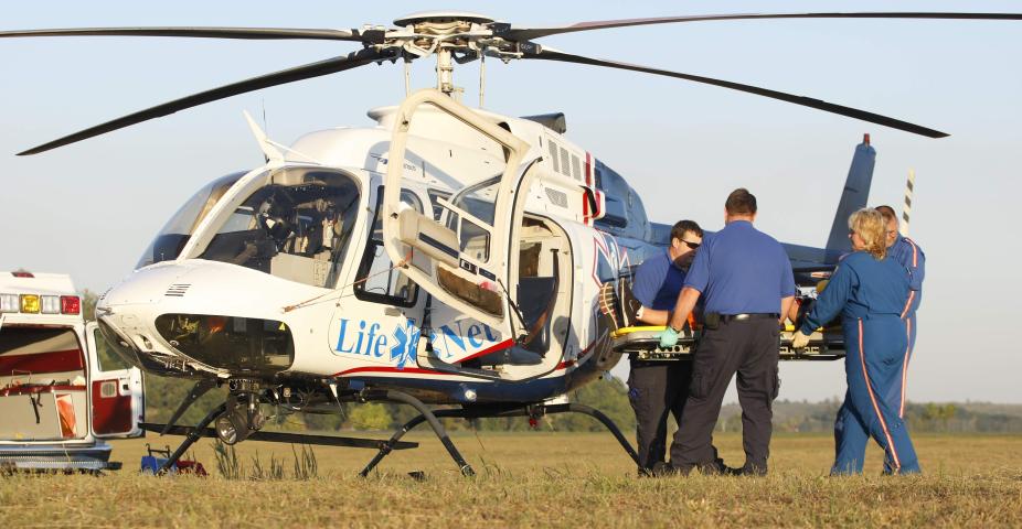 Helicopter evac