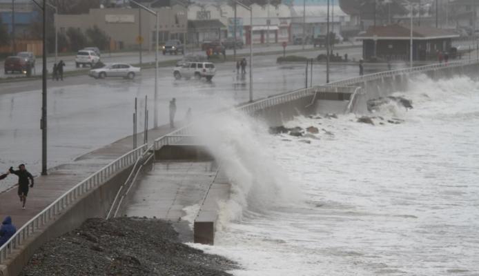 photo credit Jeff Cutler, waves crashing on Nantasket Beach, Hurricane Sandy - creative commons license