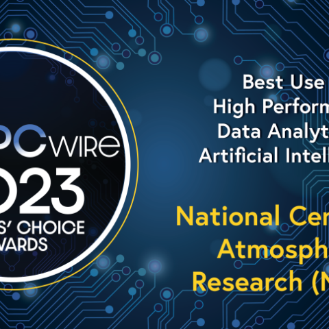 NCAR Receives Honor in 2023 HPCwire Readers’ and Editors’ Choice Awards