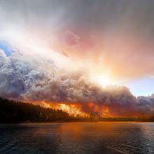 Pagami Creek Wildfire. Boundary Waters Canoe Area
